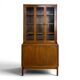 Mahogany library by Jacques Auville