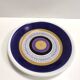 Lacquered Ceramic Dessert Plate by Antonia Campi for Richard Ginori, Italy