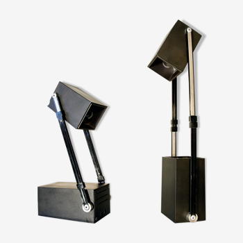 Paire de lampes design Bent Gantzel Boysen, éditées par Poulsen