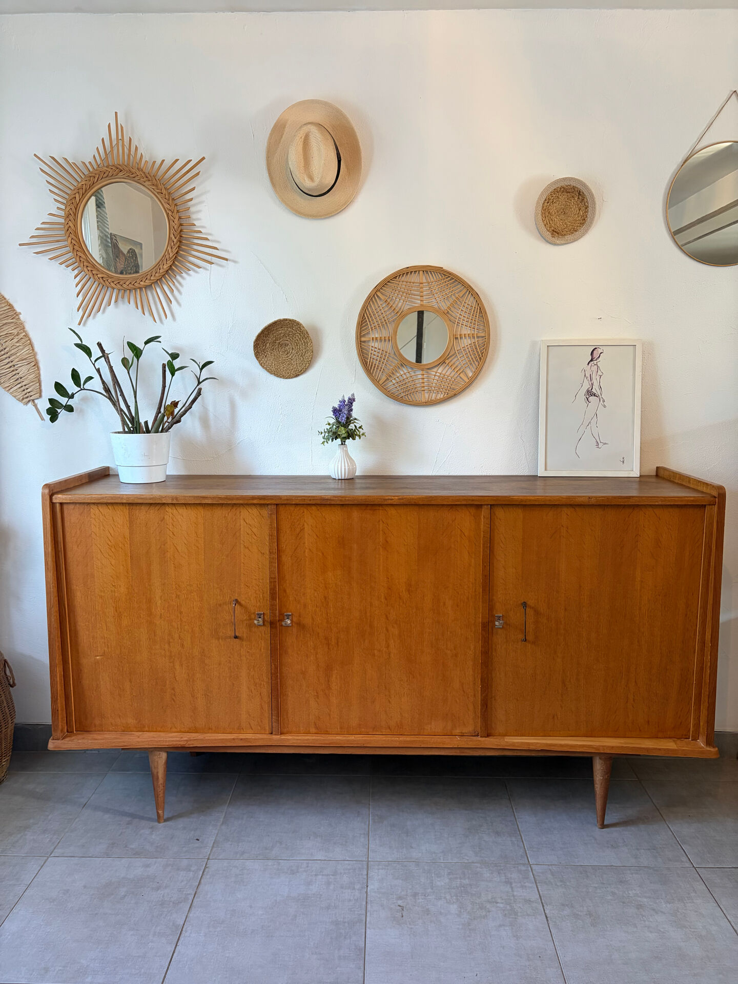 1960s vintage enfilade