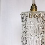 Lampe baladeuse vintage verre moulé