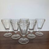 Retro bistro glasses