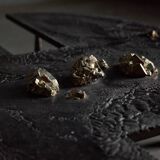 Thomas Serruys iron brutalist coffee table, Belgium, 2019