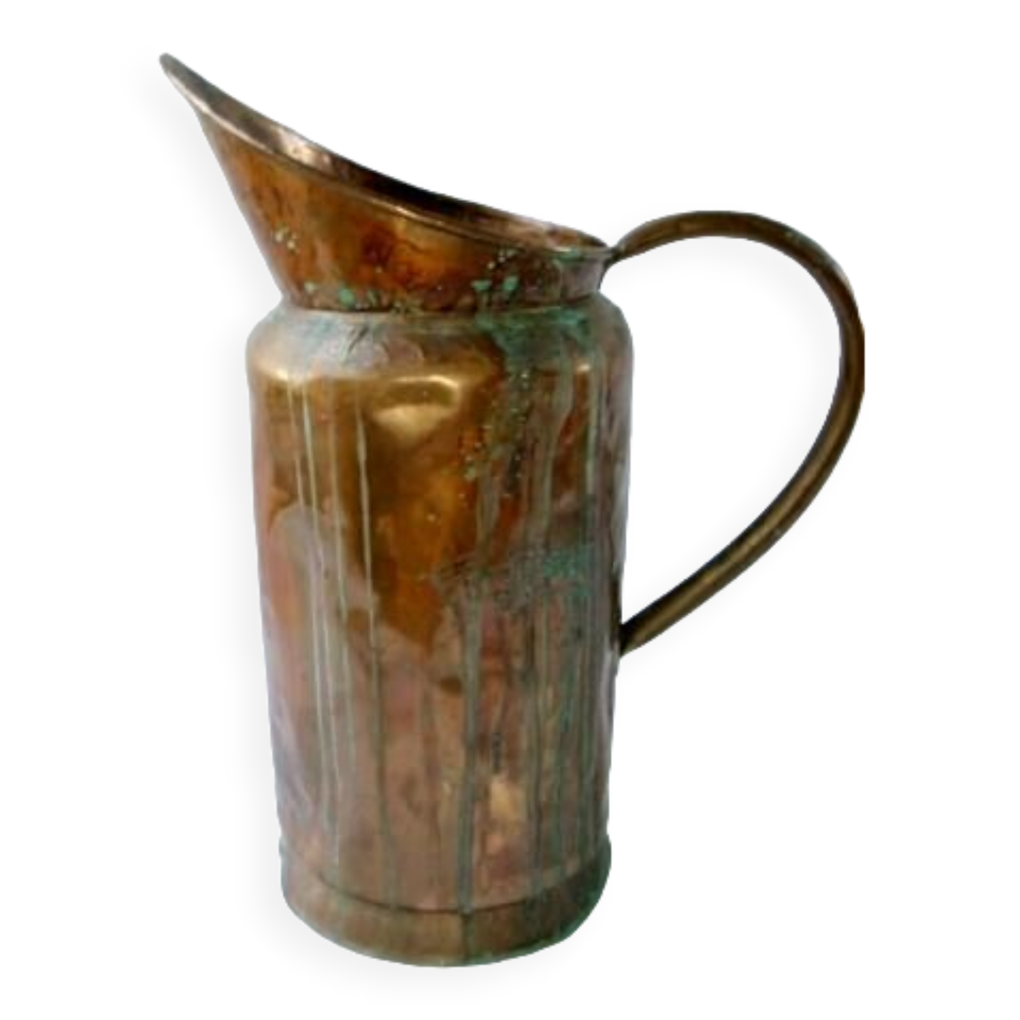 Coal bucket XIX copper pouring