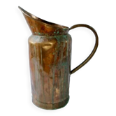 Seau à charbon XIX cuivre verseuse