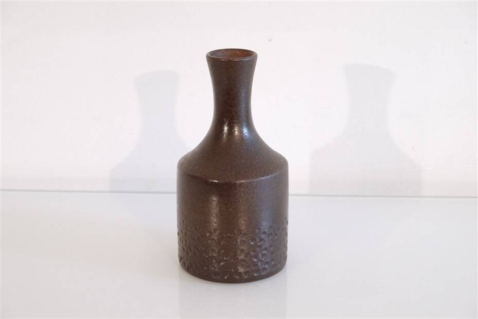 Swedish ceramic vase from Uppsala Ekeby 1970