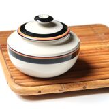 Porcelain sugar bowl arabia finland reimari, 60s