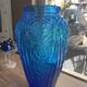 Vaas art deco 1930 Kobalt Blauw Frans