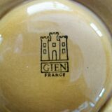 Lot of 6 round plates with Gien France compartments