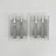 Mid-century design Doria Leuchten wall lamps sconce, 1970s