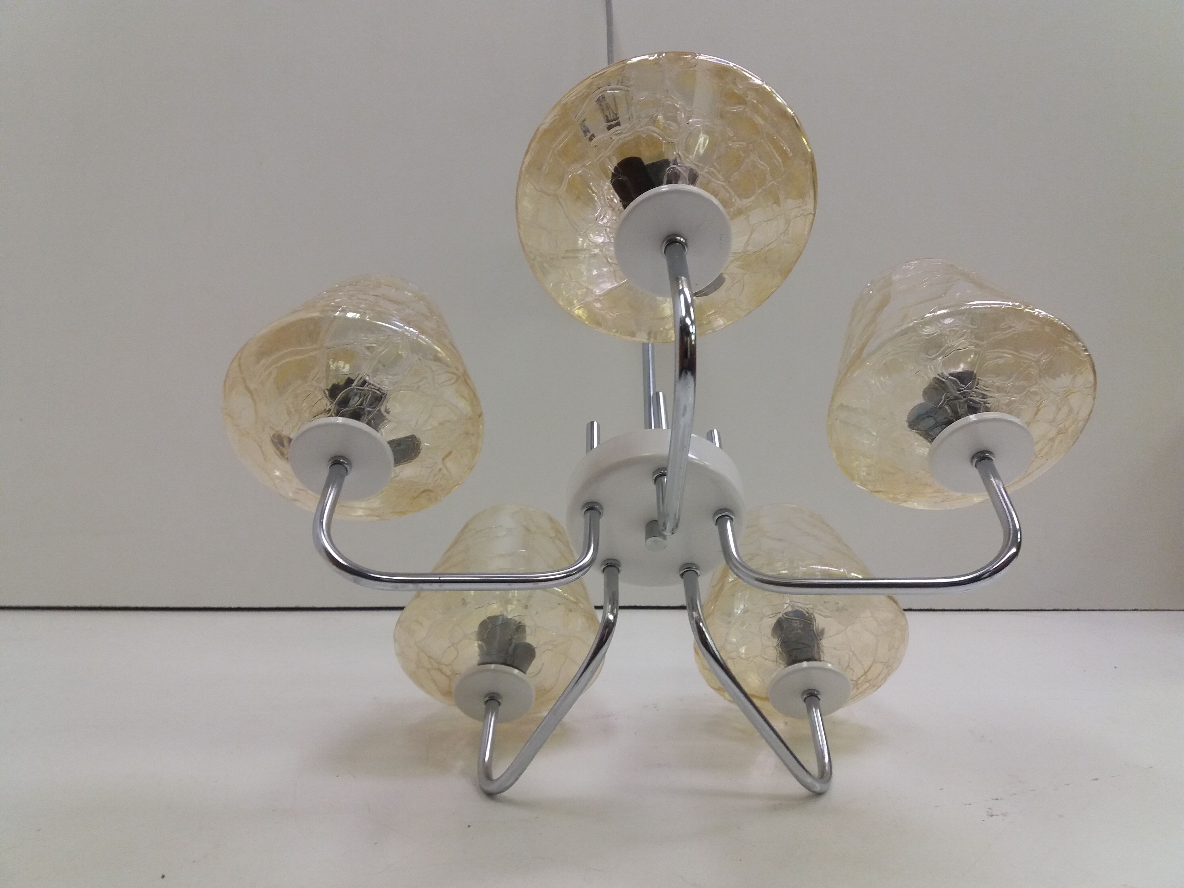 1965 Napako chandelier, Czechoslovakia