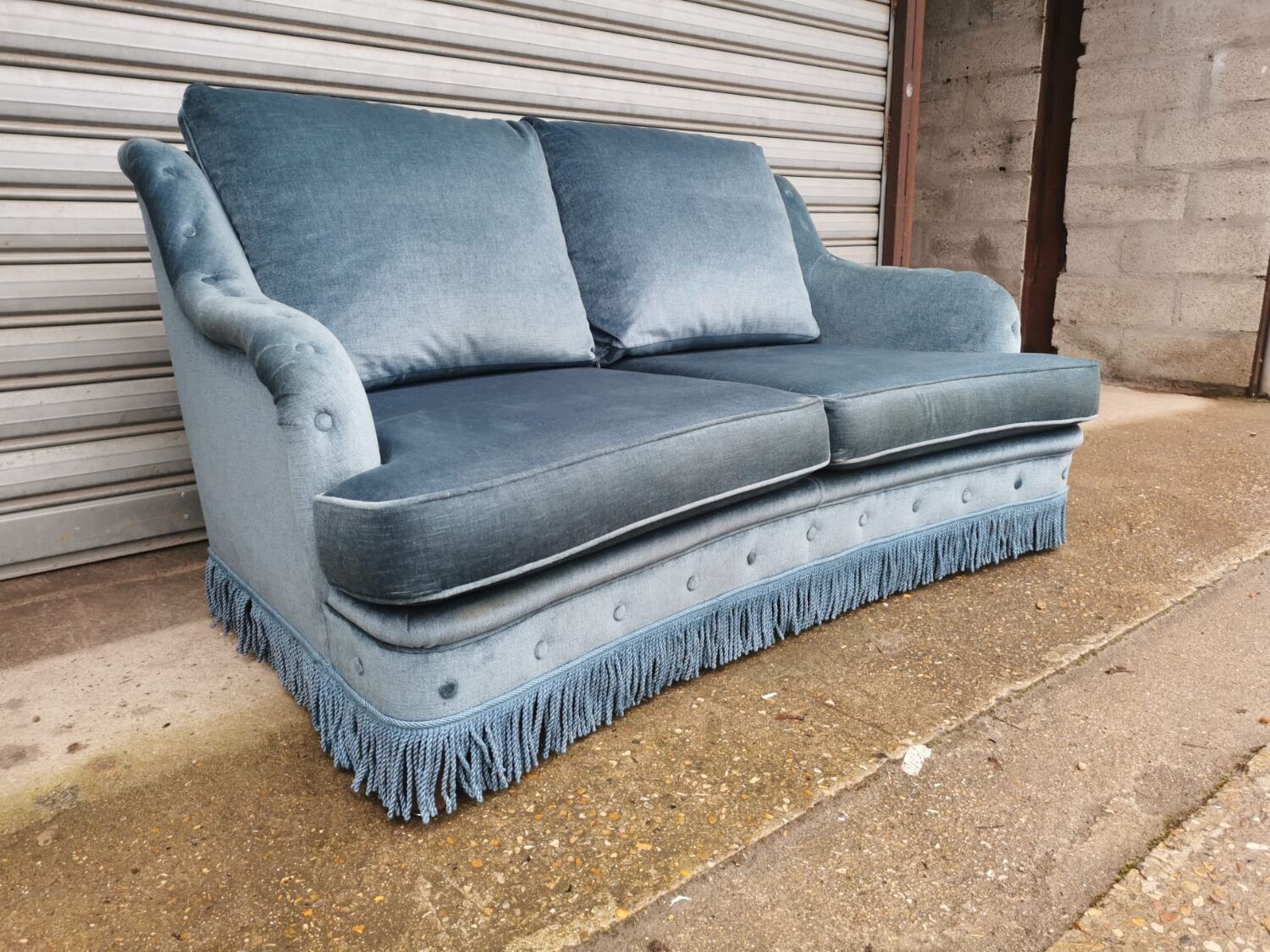 velvet sofa