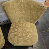 Pair of cocktail armchairs from the 60s