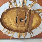 Pair of wall lamps signed moerenhout, belgium 1970s