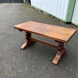 Rustic oak coffee table 102 x 47