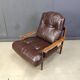 Fauteuil scandinave vintage, années 1960