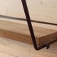Etagère murale teck 3 étagères style Nils Strinning, 1950s