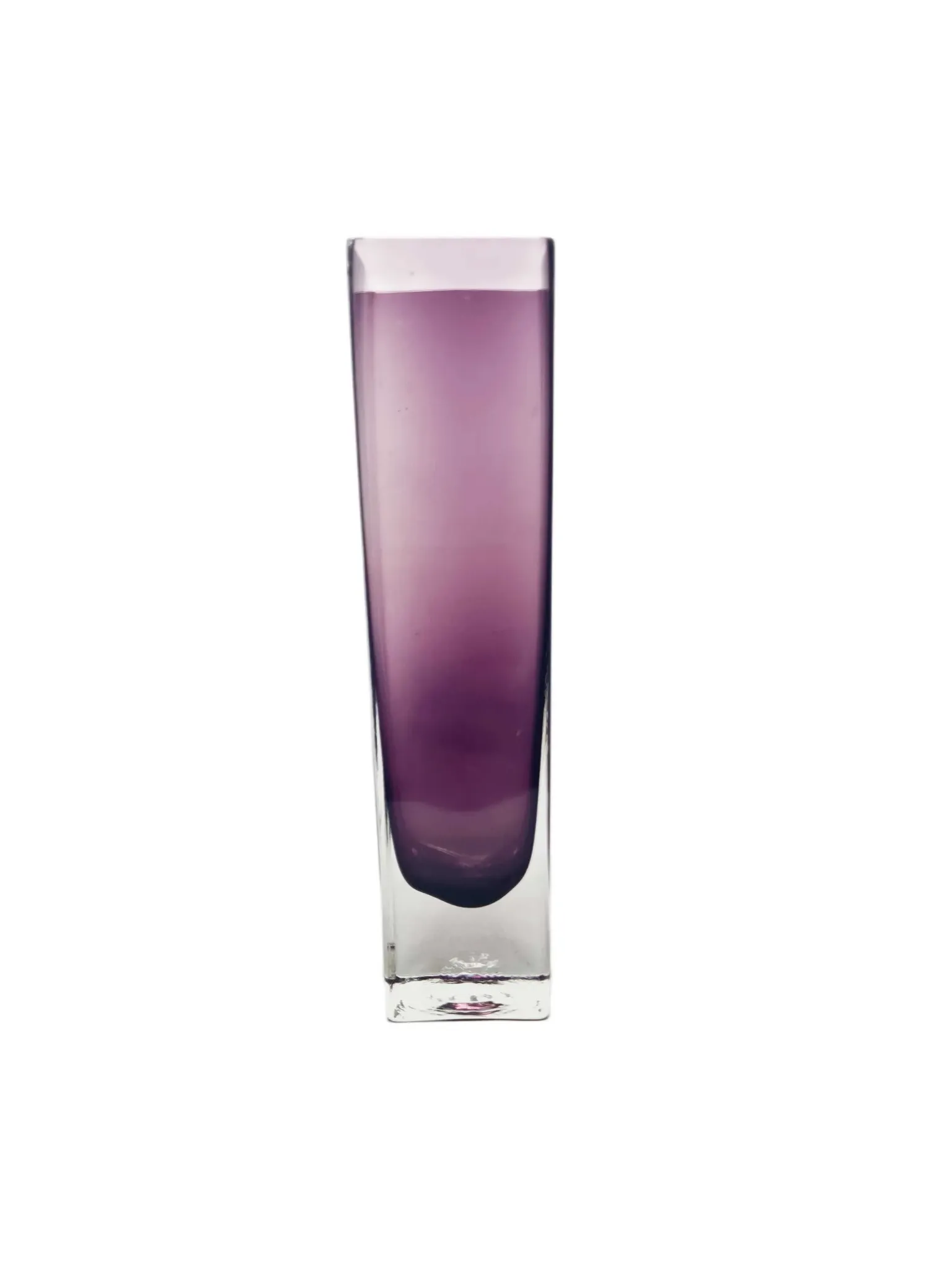 Vase postmoderne AXM Sea Glasbruck