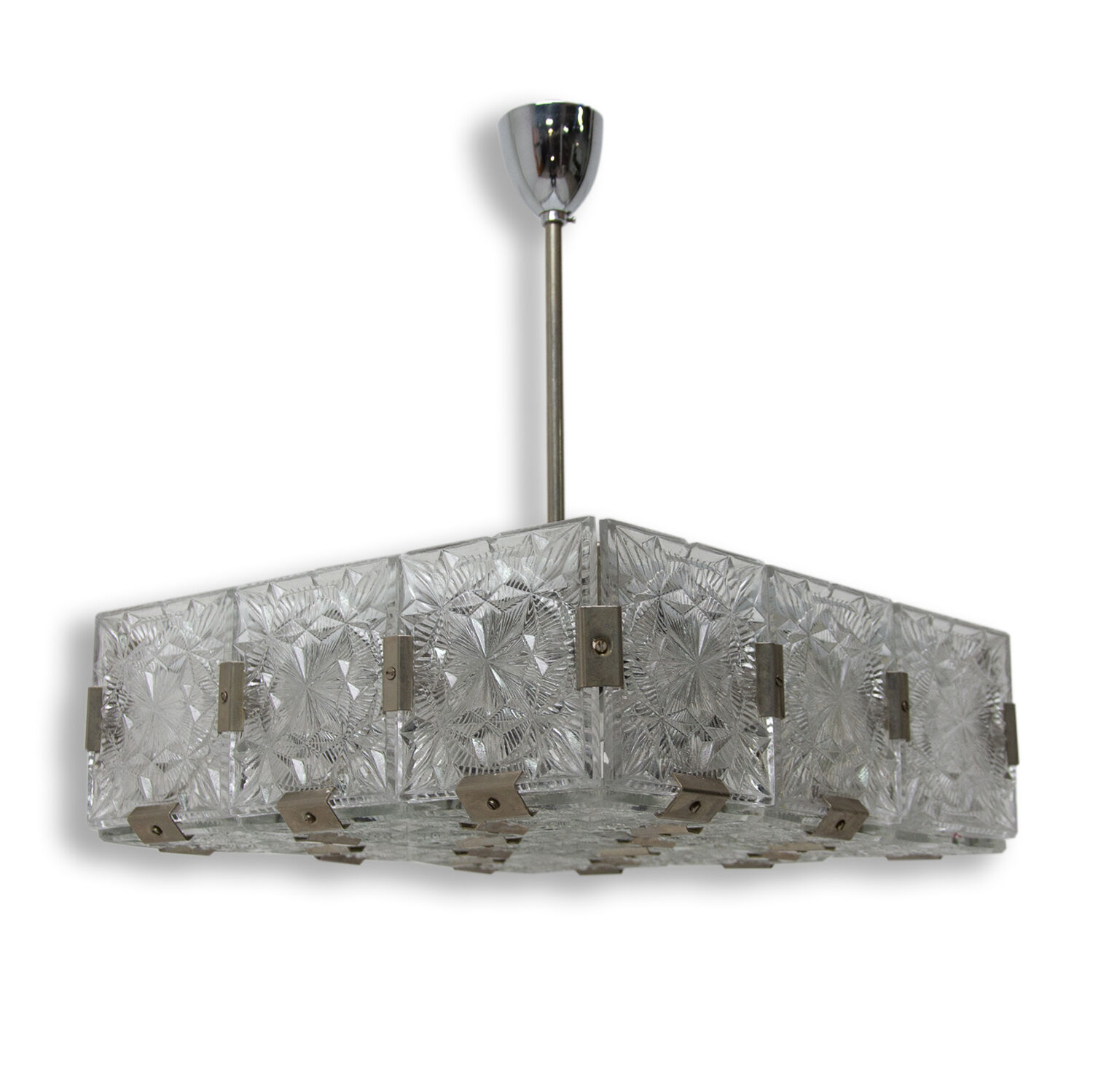 Hanging lamp by Kamenický Šenov, 1970