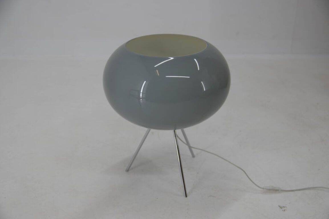 Modern Italian Glass and Steel Floor Lamp by Fontana Arte, 2010s