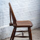 Early Charles Gibbons Windsor Chair in Elm, 1889 High Wycombe