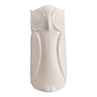 Vintage ceramic owl umbrella stand