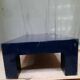 Blue lacquered coffee table
