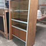 Vintage oak showcase