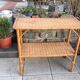 Rattan console / vintage 60s-70s