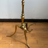 Vintage brass floor lamp