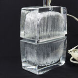 Daum France Mid-Century Crystal Table Lamp-1960s