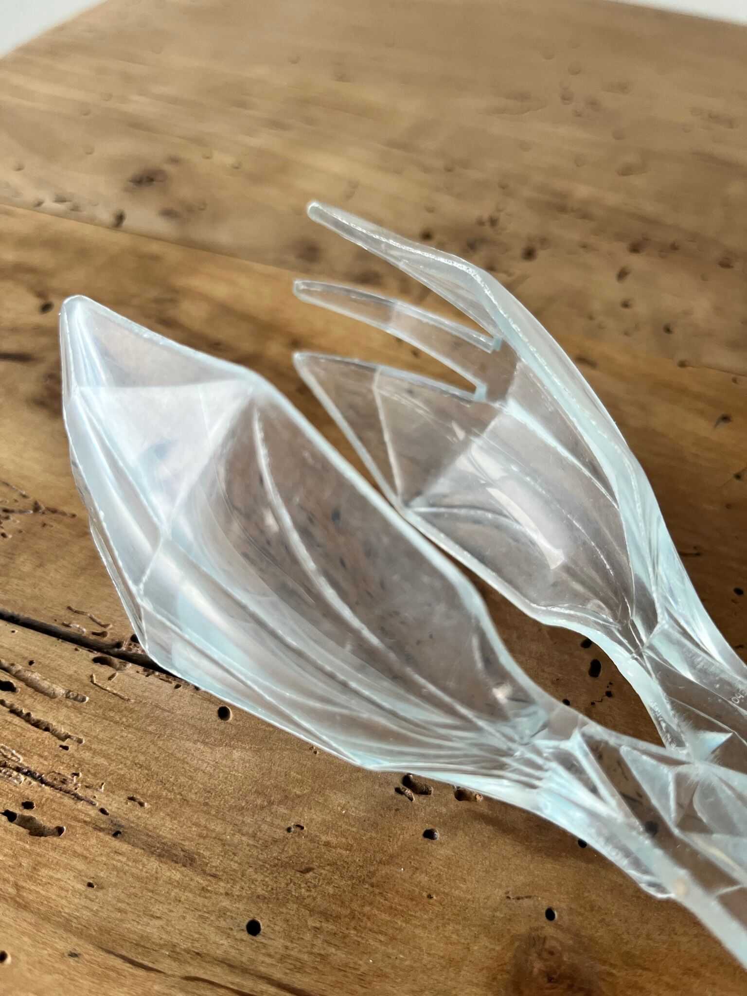 Vintage salad cutlery