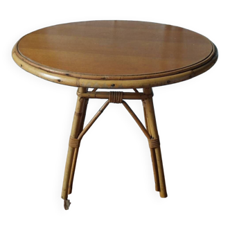 Rattan coffee table