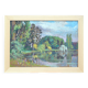 lac de longchamps, 1924, par marcel chalullau (1887-1982)
