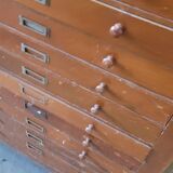 60-drawer shop cabinet - 1950s