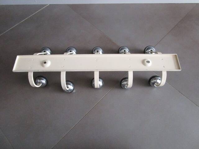 Vintage metal coat rack