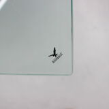 1990s Desalto Glass Elevator Coffee or Dining Table, Italy