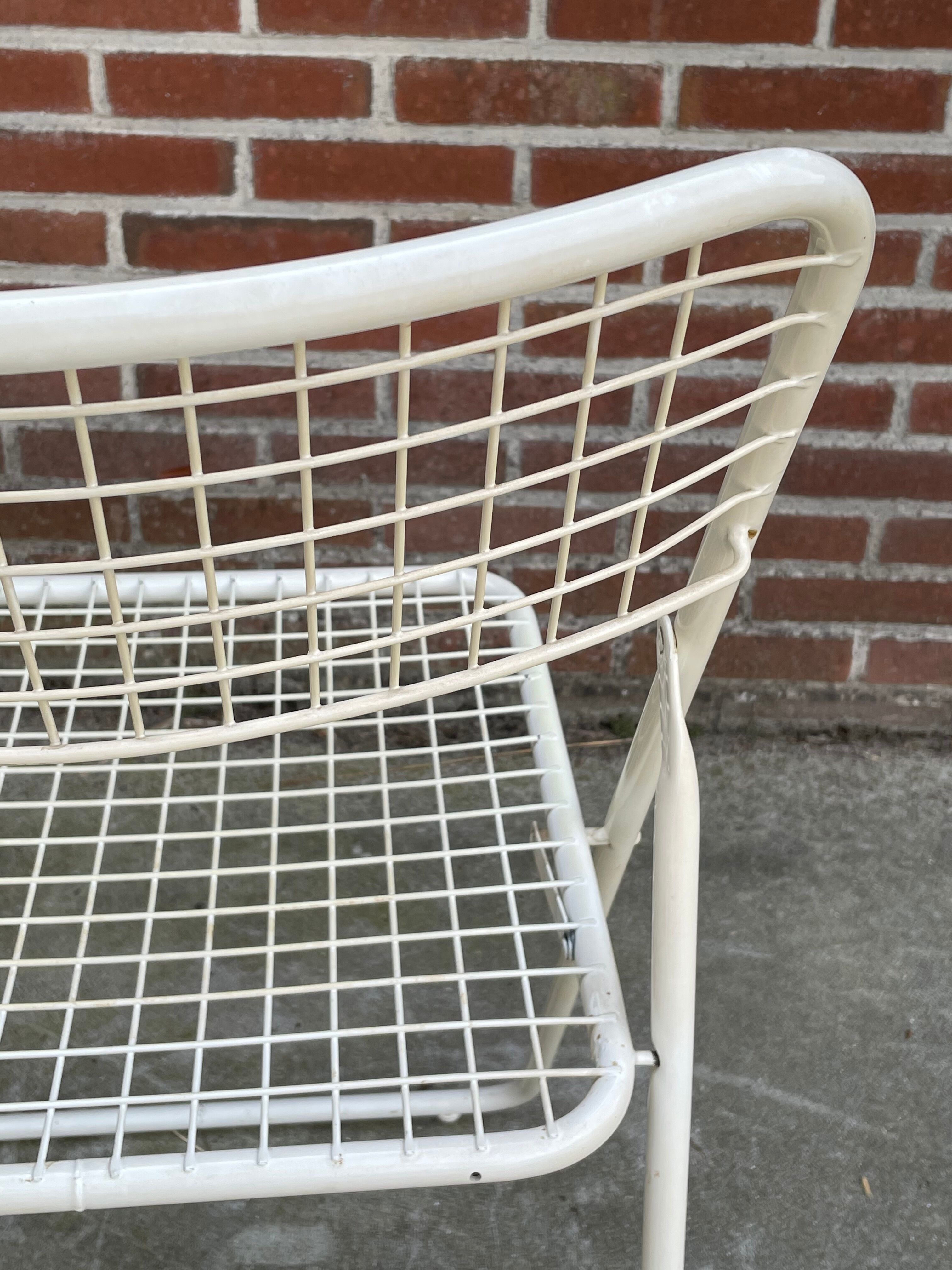 Folding chair "Ted Net" by Niels Gammelgaard for Ikea 1976
