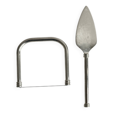 Set de 2 couverts à dessert en métal