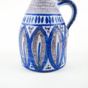 Ceramic vase with a handle, Danish design, 1960s, made in Denmark