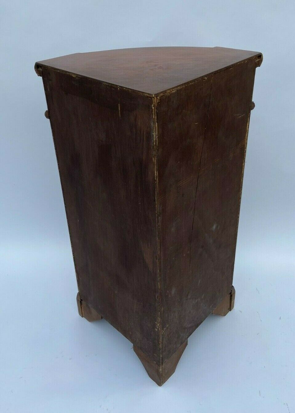 Encoignure 1940 1 door curve 1 small drawer