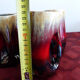 Series of 4 mugs or ceramic cups in vallauris style