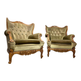 Set of 2 vintage armchairs