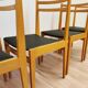Chaises de salle à manger en bois scandinaves vintage - Branko Ursic STOL Kamnik, ensemble de 2