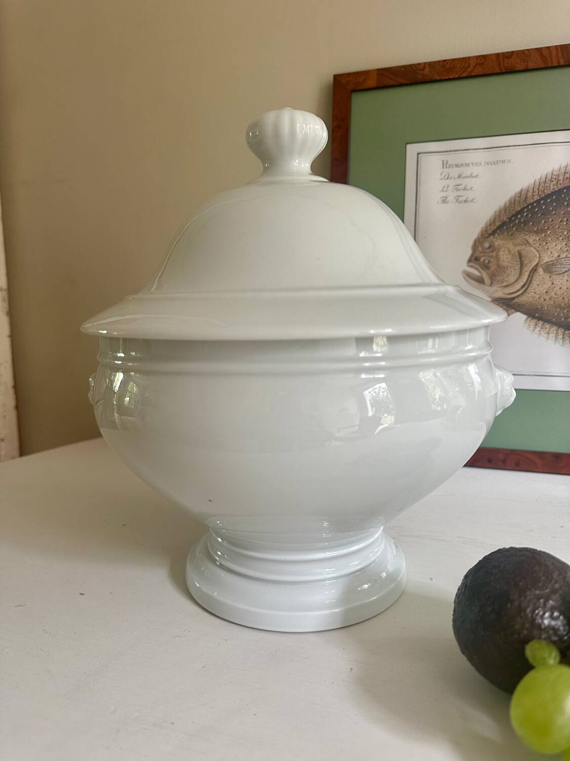 Pillivuyt porcelain soup tureen