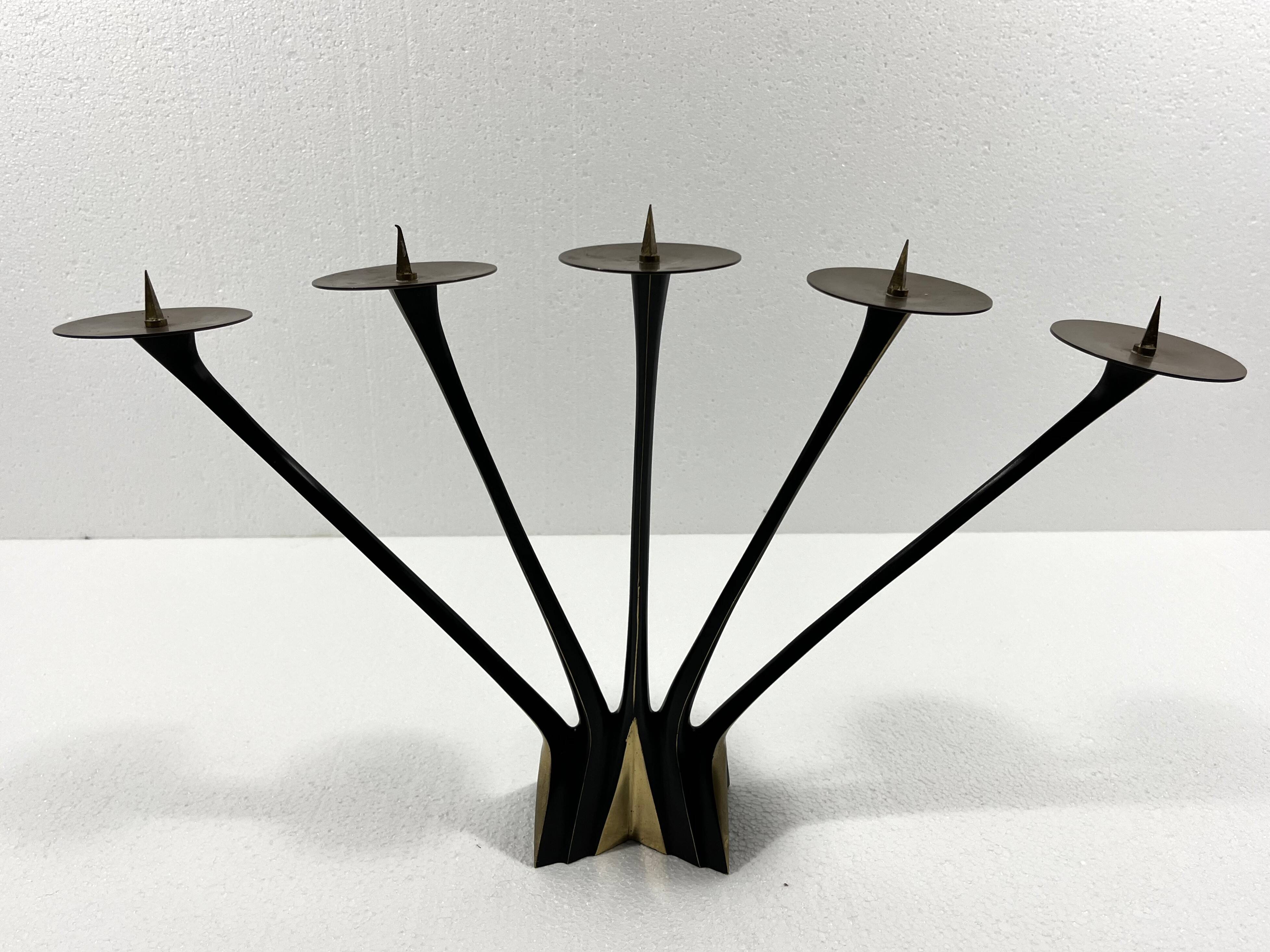 Klaus Ullrich large candle holder Faber & Schumacher, Germany