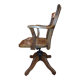 Fauteuil de bureau système à bascule américain 1930, 1940
