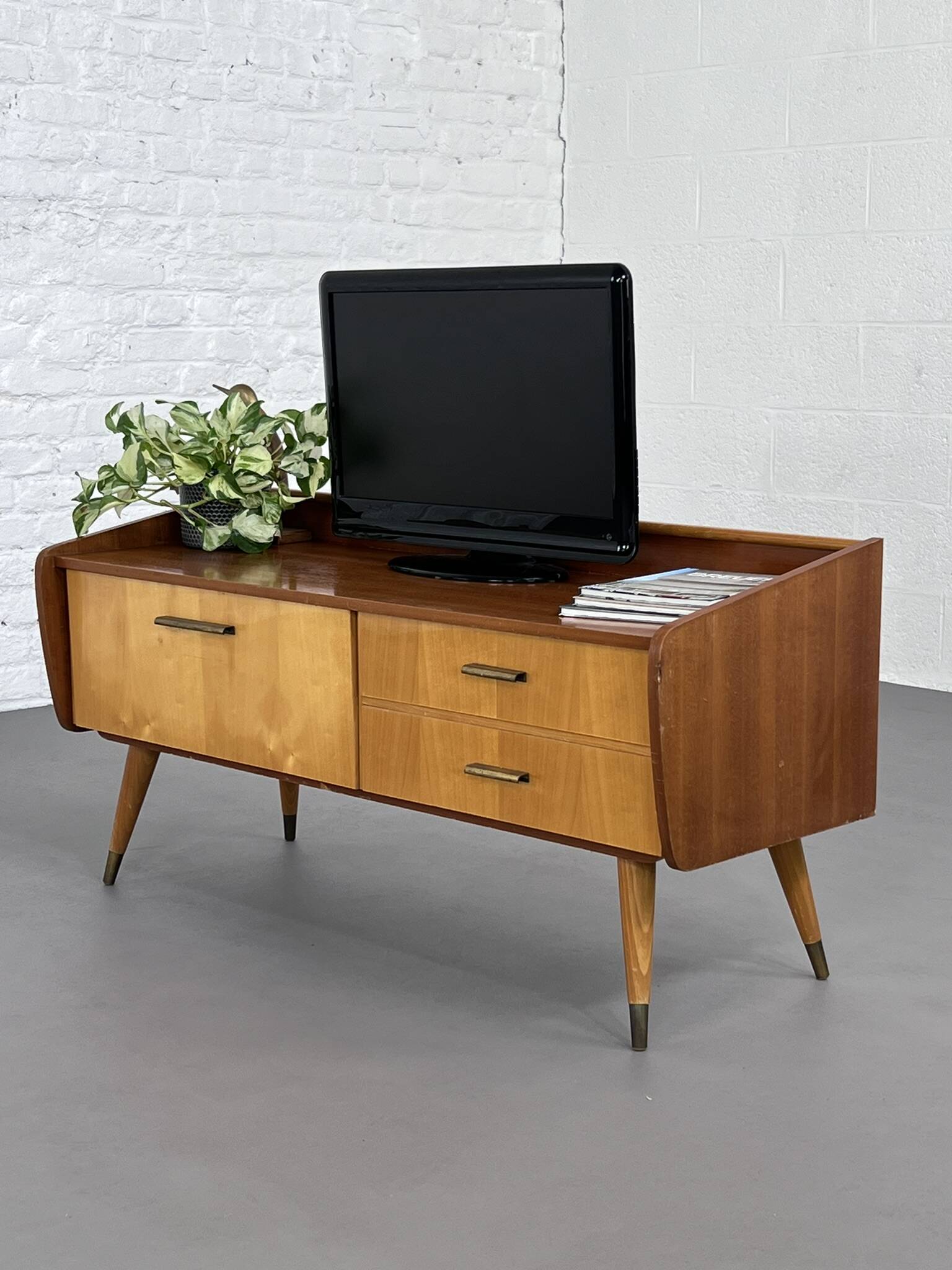 Tv Unit / Low Sideboard from the 50s - 60s