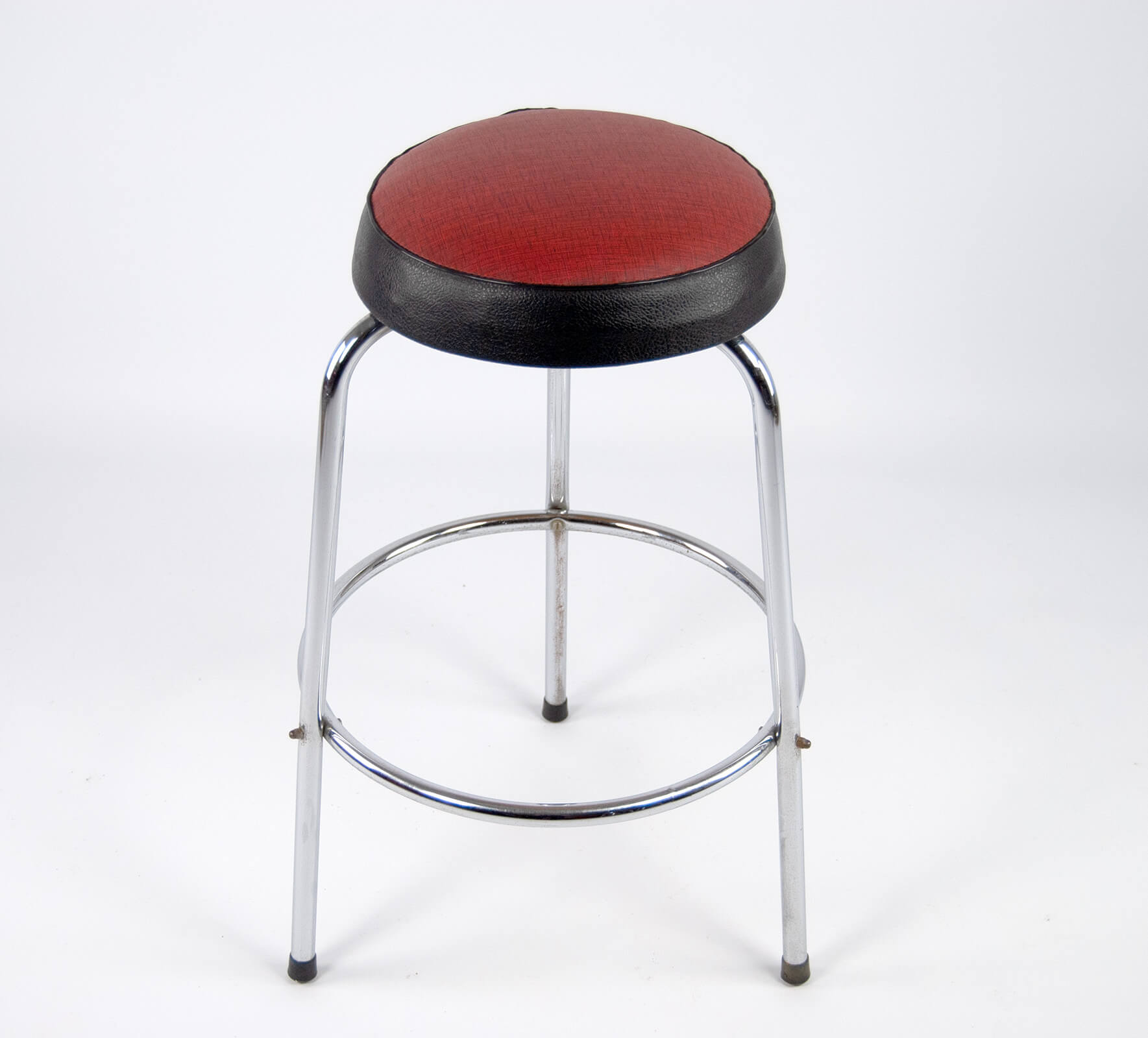 Ensemble de tabourets en acier de la fin des années 50