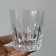 Ensemble de 5 verres à whisky en cristal ciselé
